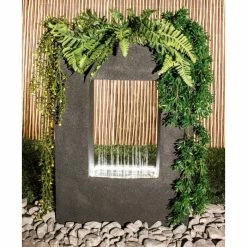 H77cm Milano Rain Water Feature Planter with Lights by Ambienté 16 H77cm Milano Rain Water Feature Planter with Lights by Ambienté -Water Features Store WF9639 add image 5 bd5a