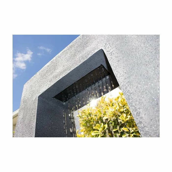 H77cm Milano Rain Water Feature Planter with Lights by Ambienté 10 H77cm Milano Rain Water Feature Planter with Lights by Ambienté - Image 8