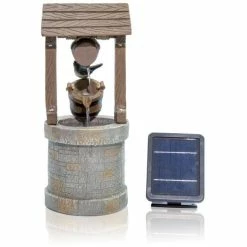 H50cm Wishing Well Solar Water Feature by Solaray -Water Features Store WF9725 add image 1 c31b