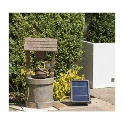 H50cm Wishing Well Solar Water Feature by Solaray -Water Features Store WF9725 add image 3 4c1f