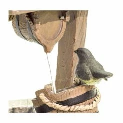 H50cm Wishing Well Solar Water Feature by Solaray -Water Features Store WF9725 add image 4 0153