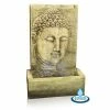 H100cm Nirvana Buddha Falls Water Feature with Lights | Indoor/Outdoor Use by Ambienté -Water Features Store WF9827 main image 918d