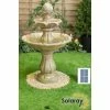 H92cm Cream Imperial Round Tiered Solar Water Fountain with Lights by Solaray 1 H92cm Cream Imperial Round Tiered Solar Water Fountain with Lights by Solaray -Water Features Store WF9887 main image 1e38