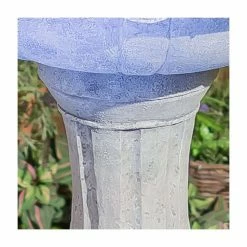 H112cm White Imperial Round Tiered Solar Water Fountain with Lights by Solaray -Water Features Store WF9892 add image 8 33c9