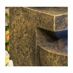 H48cm Kendal 3-Tier Cascading Water Feature with Lights | Indoor/Outdoor Use by Ambienté 13 H48cm Kendal 3-Tier Cascading Water Feature with Lights | Indoor/Outdoor Use by Ambienté -Water Features Store WF9897 add image 2 6922